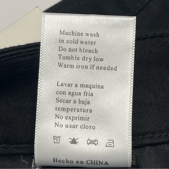 Kancan Jeans Estilo Black Jeans Reinforced Knee Women’s Size 25 - Picture 8 of 12